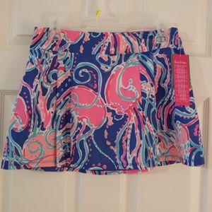 Lilly Pulitzer jellyfish tennis skort